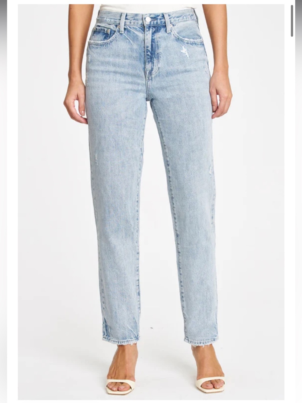 Pistola Light Blue Mid- Rise Denim